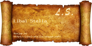 Libal Stella névjegykártya